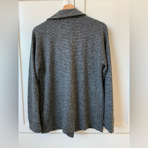 Madewell Brushed Knit Redford Blazer in Houndstooth Check - Picture 3 of 4